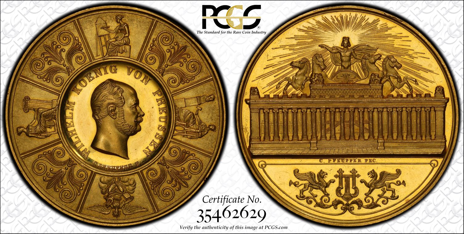 1861年 ヴィルヘルム1世 プロイセン王国 20ダカット金貨(PCGS/SP63+) – cocoin.jp