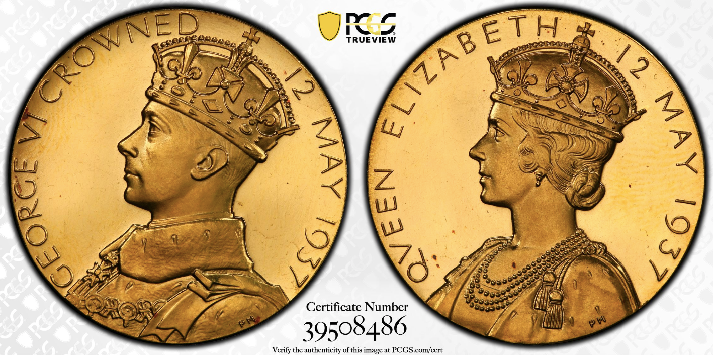 1937年 ジョージ6世戴冠記念金メダル(PCGS/SP64) – cocoin.jp 1937年 ジョージ6世戴冠記念金メダル(PCGS/SP64) – cocoin.jp