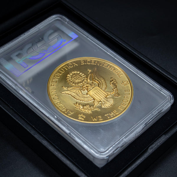 アンティークコイン 自由の女神　金メダル