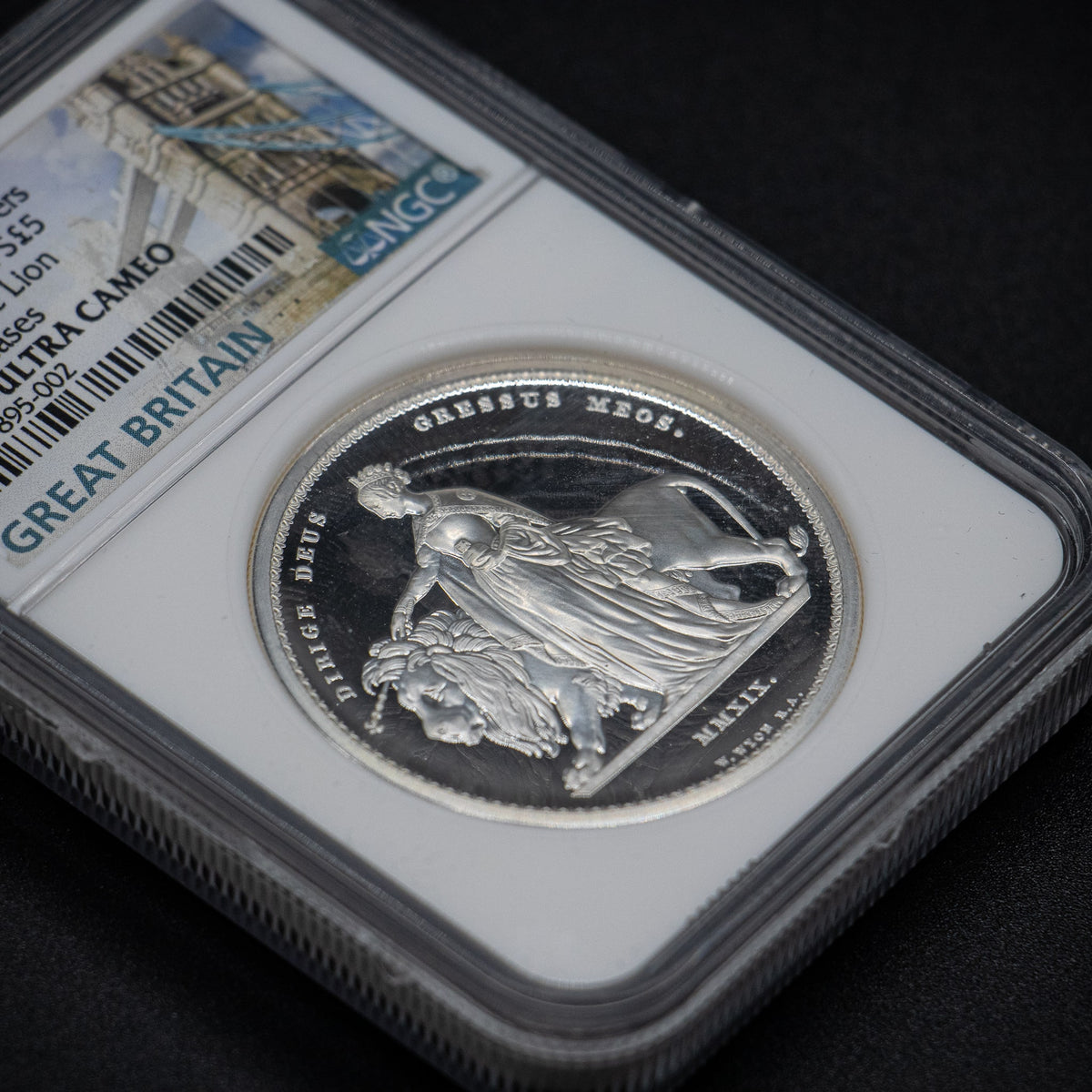 1851年 イギリス ロンドン万博記念 大型銀メダル 212g ロイヤル