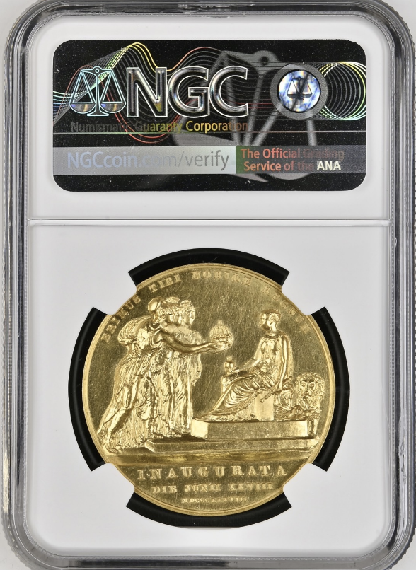 1838年ヴィクトリア女王戴冠記念金メダル(NGC/UNC Details) – cocoin.jp 1838年ヴィクトリア女王戴冠記念金メダル(NGC/UNC Details) – cocoin.jp