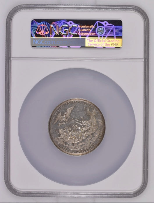 1689年 ドイツ マインツ 都市景観銀メダル (NGC MS60)