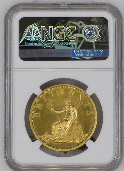 1806年 イギリス  ジョージ３世ペニー銅貨（NGC/PF65★）