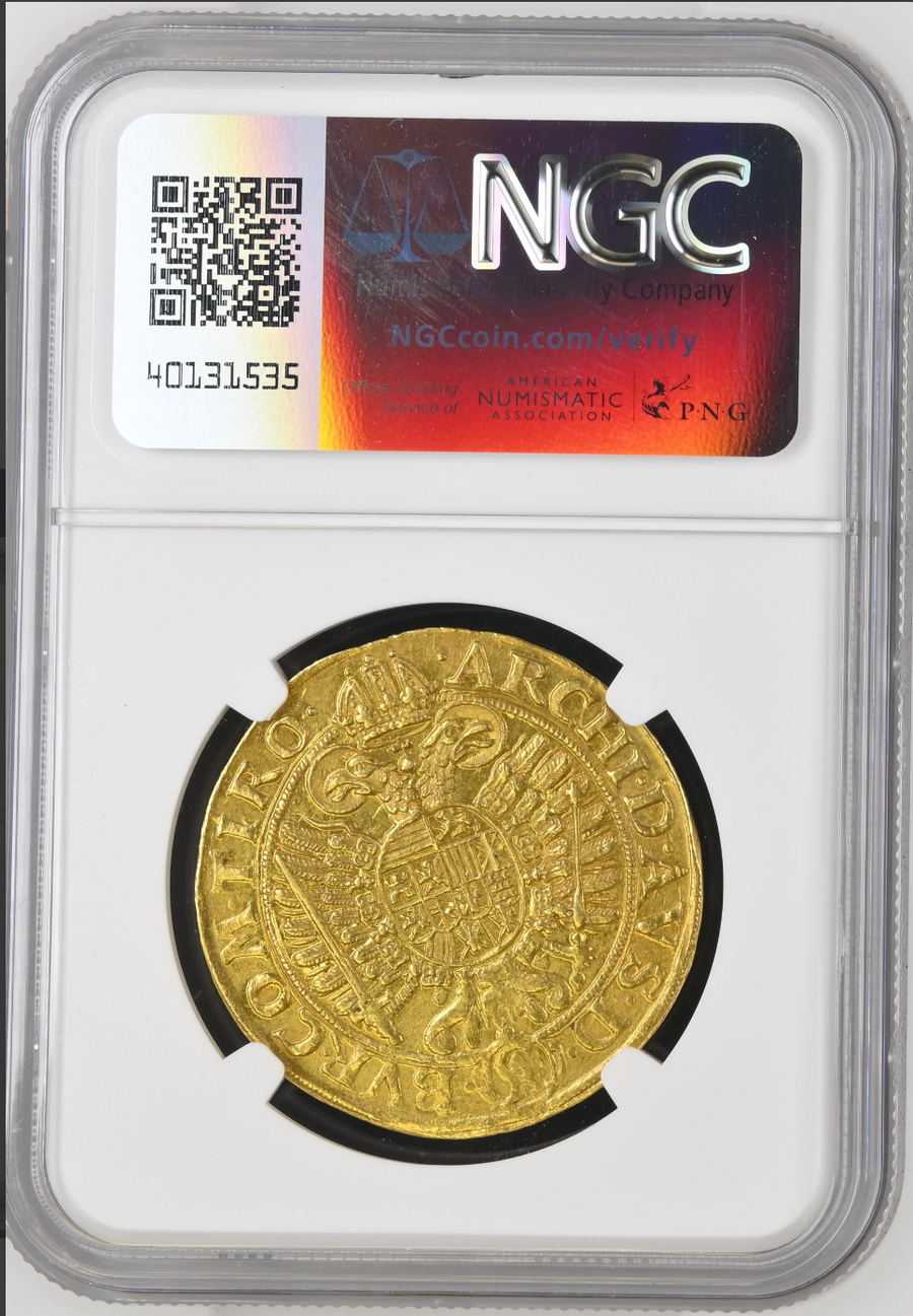 1661年神聖ローマ帝国レオポルト1世5ダカット金貨（NGC MS63） – cocoin.jp