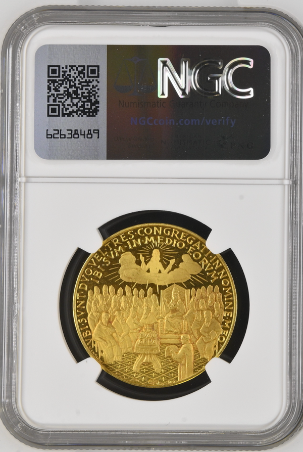 UNDATED バチカン ヨハネ23世 第2回バチカン公会議記念 金メダル(NGC/PF64UCAM)