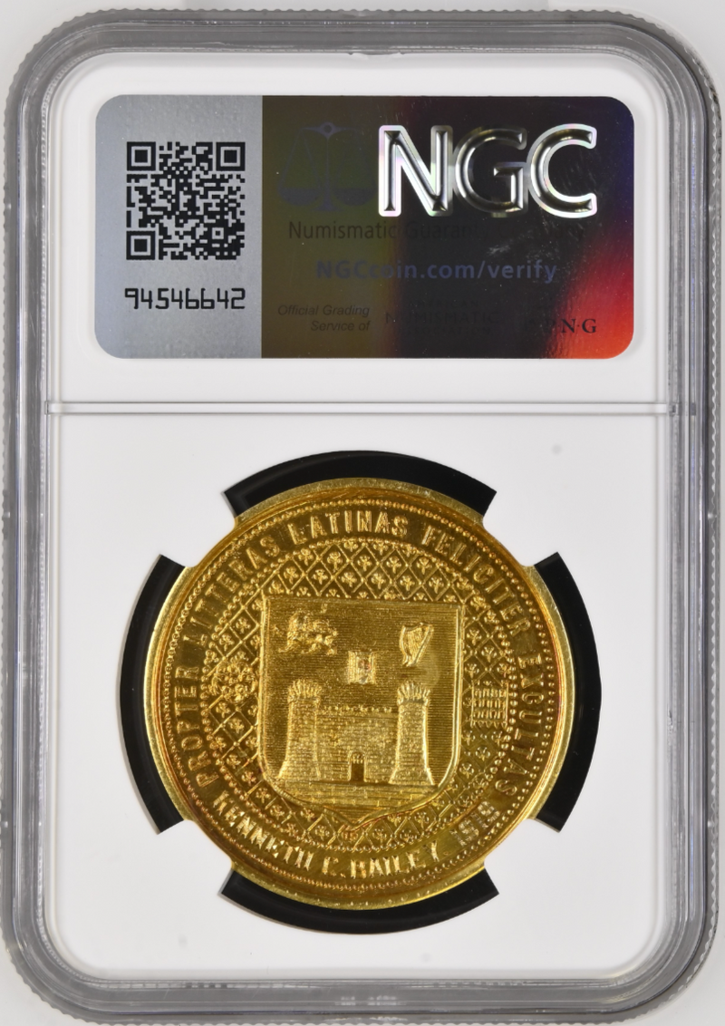 1919年 アイルランド トリニティカレッジ金メダル(NGC/DETAILS 1919年 アイルランド トリニティカレッジ金メダル(NGC/DETAILS