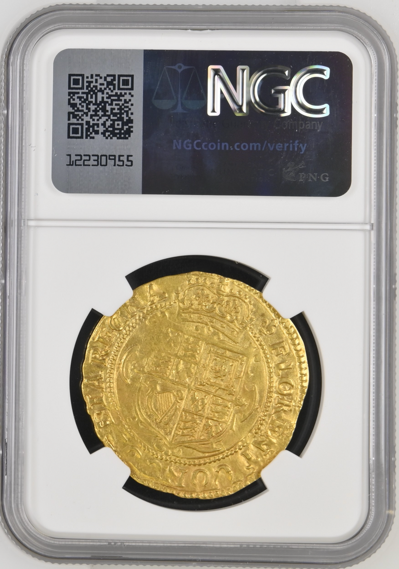 1625年イギリス イングランド チャールズ1世ユナイト金貨(NGC/AU58 1625年イギリス イングランド チャールズ1世ユナイト金貨(NGC/AU58