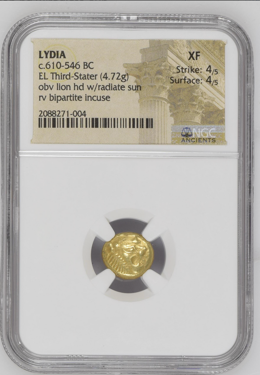 BC 610－546 古代ギリシャ 1/3 スタテル エレクトロン金貨(NGC/XF 4/5 4/5) – cocoin.jp