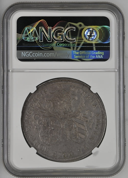 1663年ドイツ ニュルンベルク ターラー銀貨(NGC/MS62)