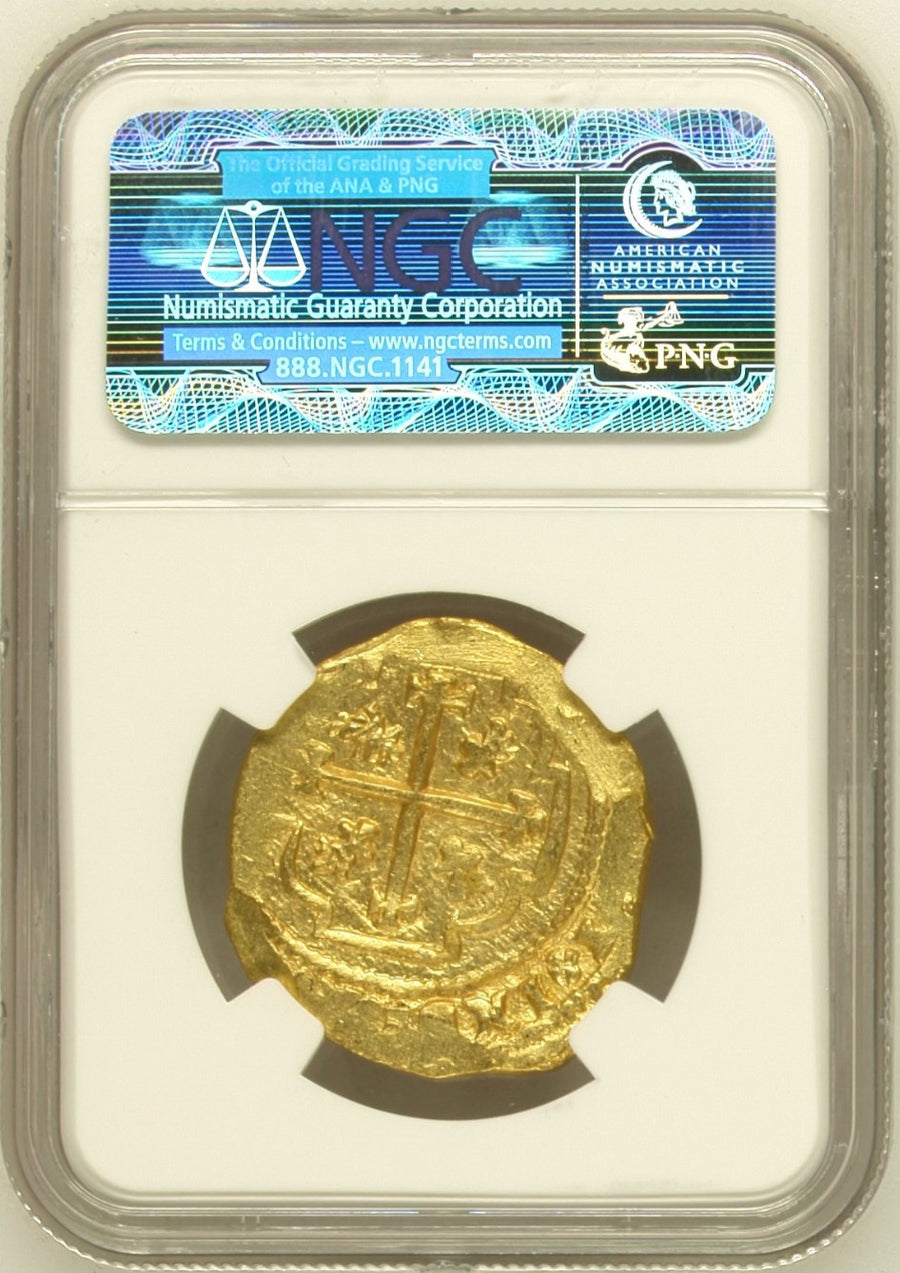 1715年 ”沈没船金貨” メキシコ8エスクード金貨 COBコイン(NGC/MS61) – cocoin.jp