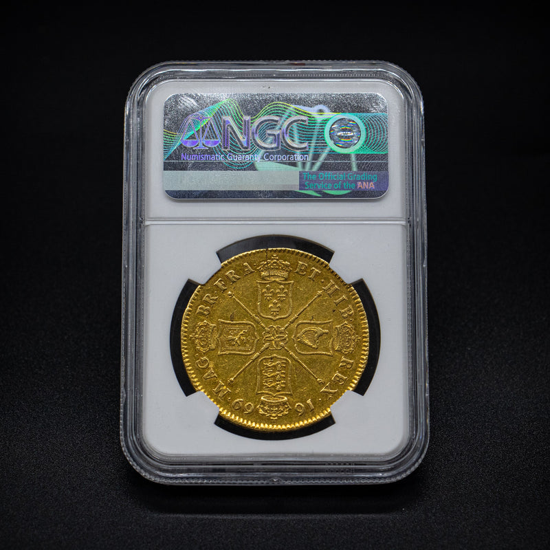 アンティークコイン チャールズ2世 5ギニ―金貨
