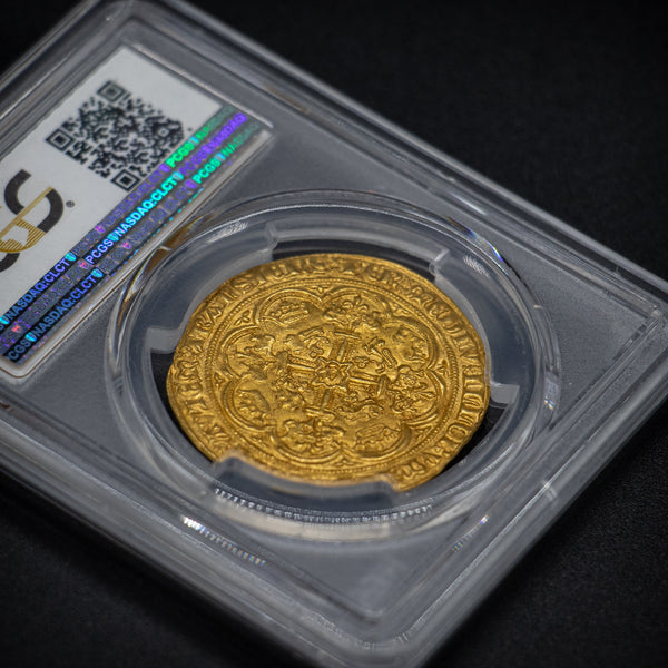 アンティークコイン エドワード3世 ノーブル金貨