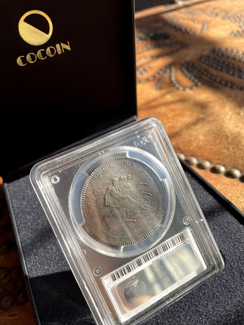 アンティークコイン ジョージ3世 クラウン銀貨