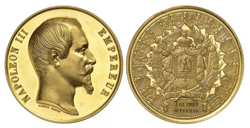 アンティークコイン ナポレオン三世 金メダル
