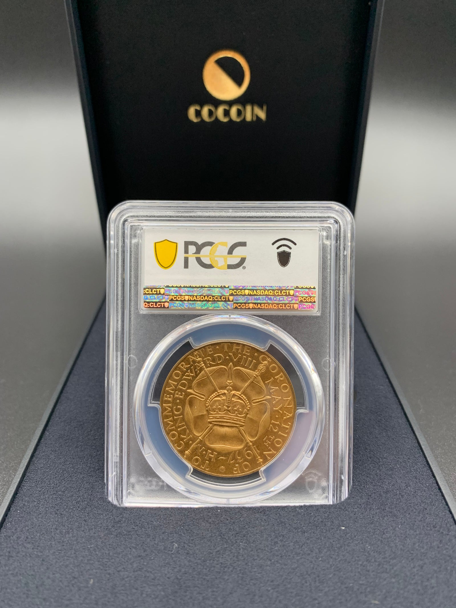 1937　イギリス　エドワード８世　ブロンズメダル　MS64  PCGS 1937年 イギリス エドワード8世 ブロンズメダル MS64 PCGS