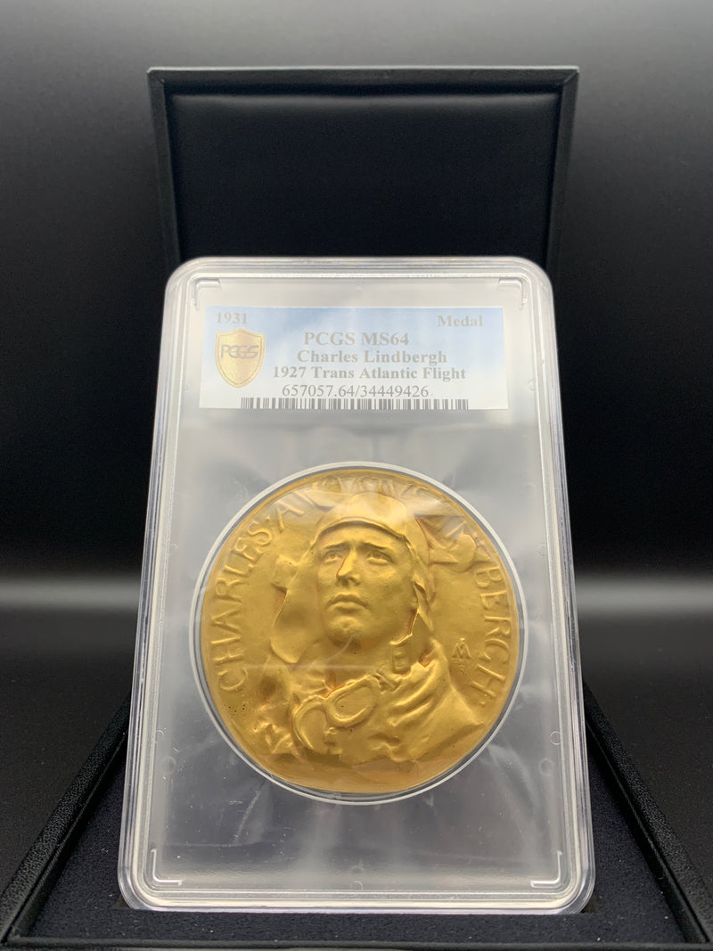 アンティークコイン リンドバーグ 金メダル