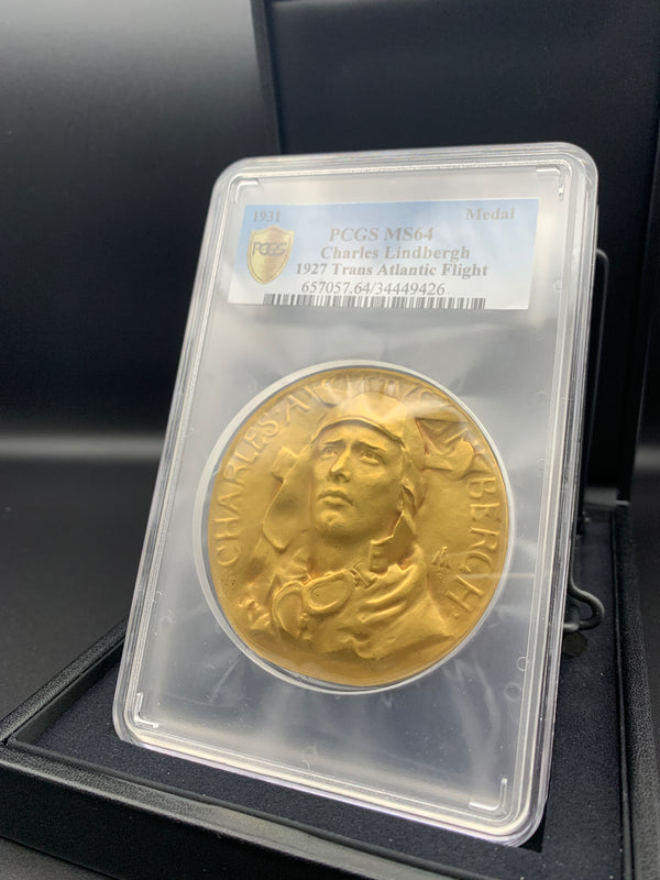 アンティークコイン リンドバーグ 金メダル