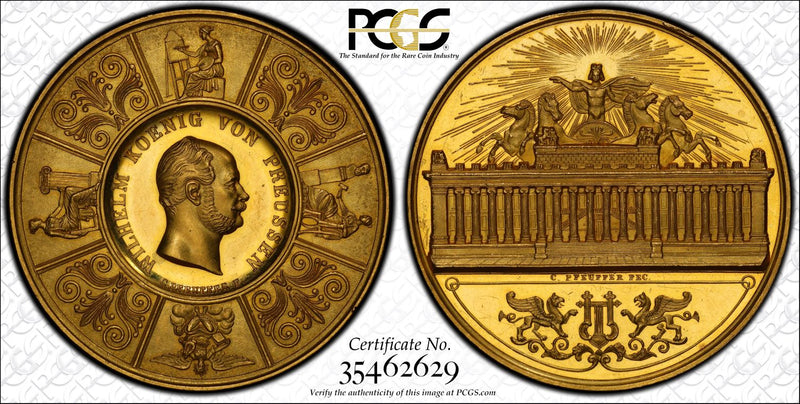 アンティークコイン ヴィルヘルム1世 20ダカット金貨