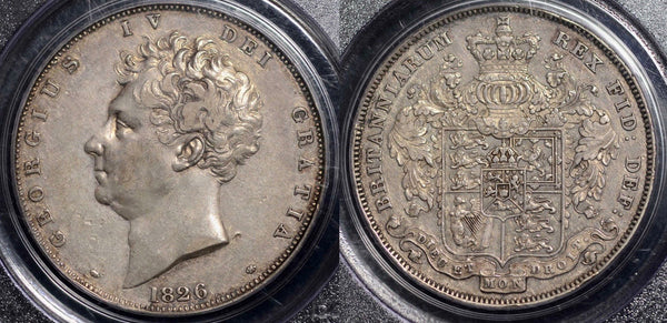 1826年 ジョージ4世 クラウン銀貨(PCGS/PR53)